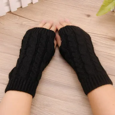 Stylish Fingerless Hand Socks for Girls (1 pair)